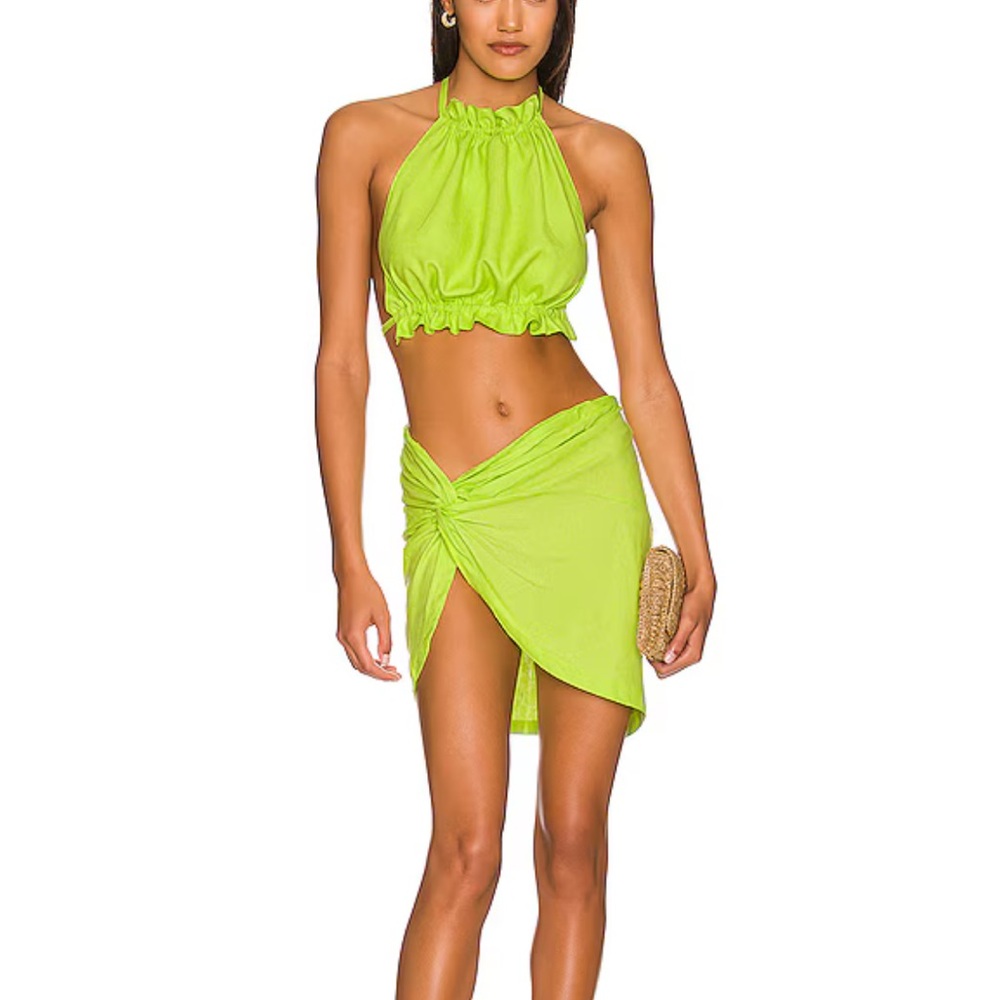 OW Collection X REVOLVE Isla Set Green Size S